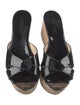 Jimmy Choo Patent Leather Slides