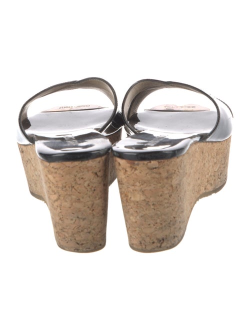 Jimmy Choo Patent Leather Slides