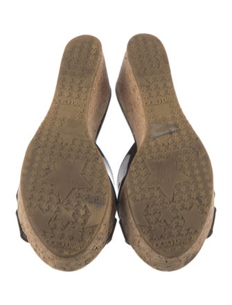 Jimmy Choo Patent Leather Slides