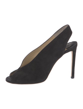 Jimmy Choo Suede Slingback Pumps