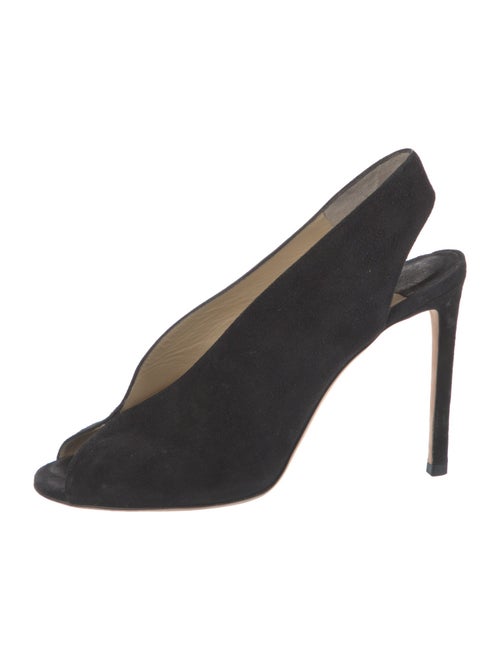 Jimmy Choo Suede Slingback Pumps