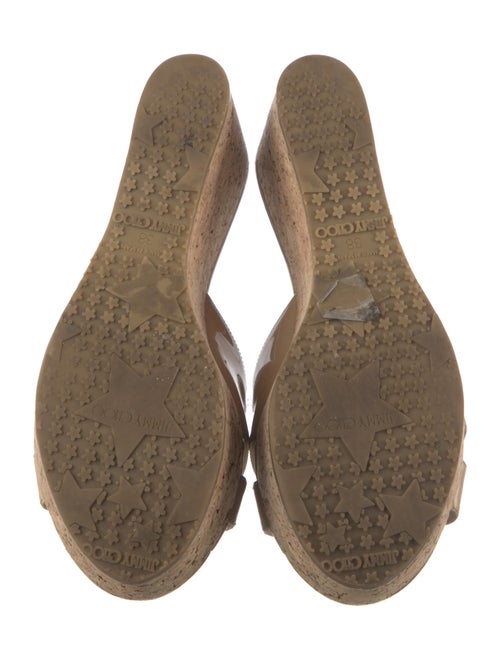 Jimmy Choo Patent Leather Slides