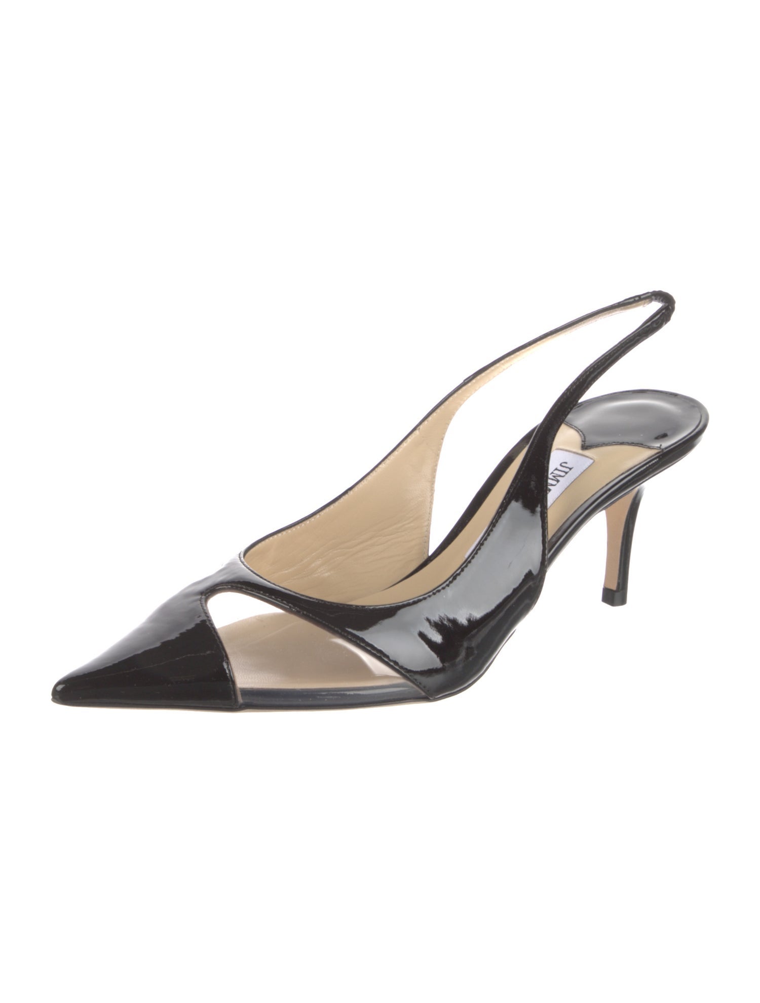 Jimmy Choo Patent Leather Slingback Pumps