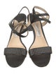 Jimmy Choo Leather Studded Accents Sandals