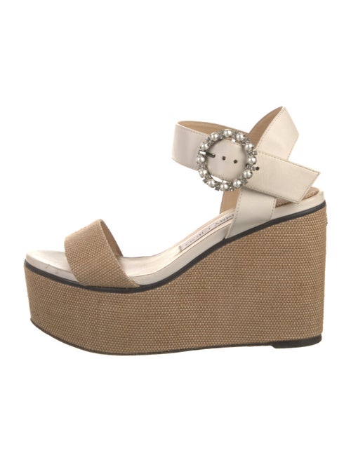 Jimmy Choo Leather Espadrilles