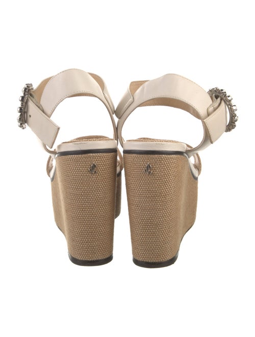 Jimmy Choo Leather Espadrilles