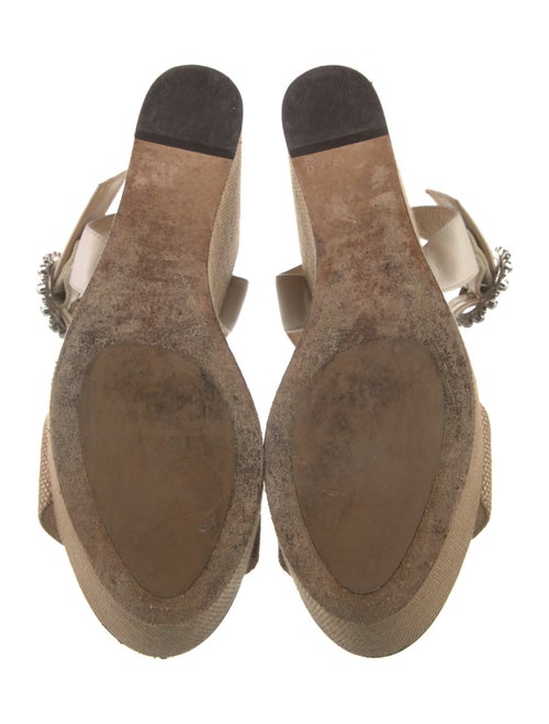 Jimmy Choo Leather Espadrilles