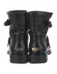 Jimmy Choo Leather Moto Boots