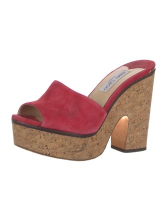 Jimmy Choo Suede Mules