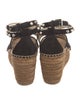 Jimmy Choo Suede Studded Accents Espadrilles