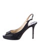 Jimmy Choo Glitter Slingback Pumps
