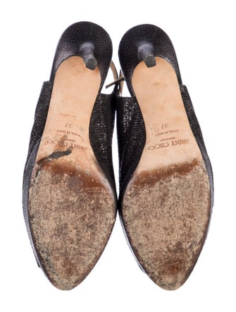 Jimmy Choo Glitter Slingback Pumps