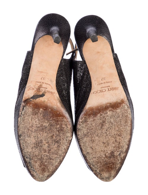 Jimmy Choo Glitter Slingback Pumps