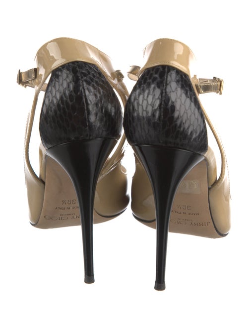 Jimmy Choo Patent Leather Slingback Pumps