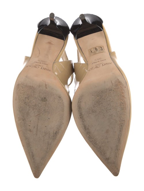 Jimmy Choo Patent Leather Slingback Pumps