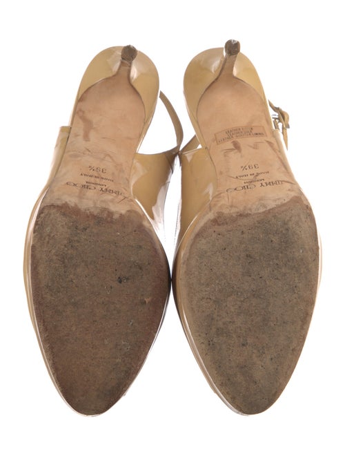 Jimmy Choo Patent Leather Slingback Pumps