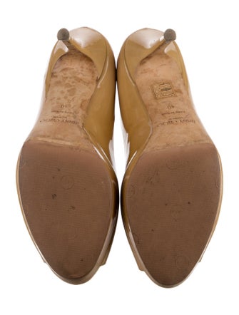 Jimmy Choo Patent Leather Slingback Sandals