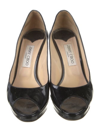 Jimmy Choo Patent Leather Sandals