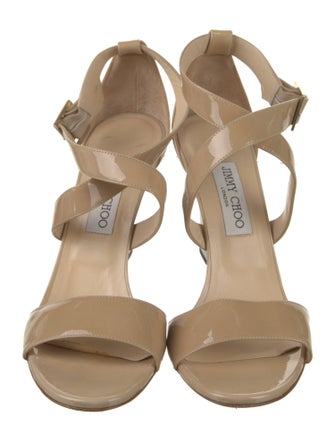Jimmy Choo Patent Leather Sandals