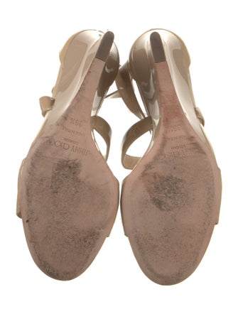 Jimmy Choo Patent Leather Sandals