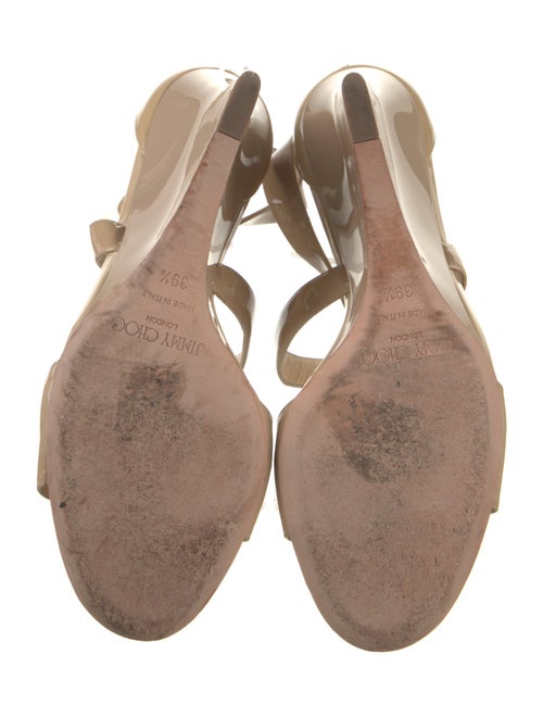 Jimmy Choo Patent Leather Sandals