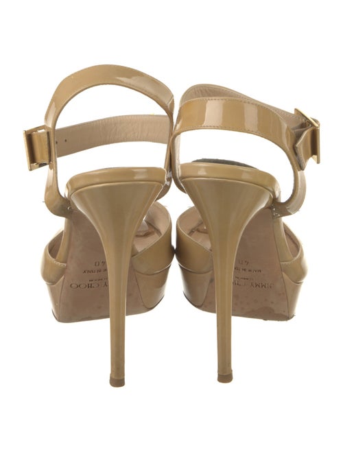 Jimmy Choo Patent Leather Sandals