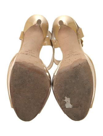 Jimmy Choo Patent Leather Sandals