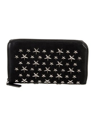 Jimmy Choo Leather Printed Wallet
