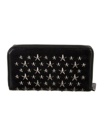 Jimmy Choo Leather Printed Wallet
