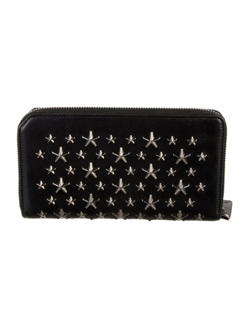 Jimmy Choo Leather Printed Wallet