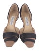 Jimmy Choo Leather Printed D'Orsay Pumps