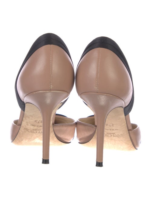 Jimmy Choo Leather Printed D'Orsay Pumps