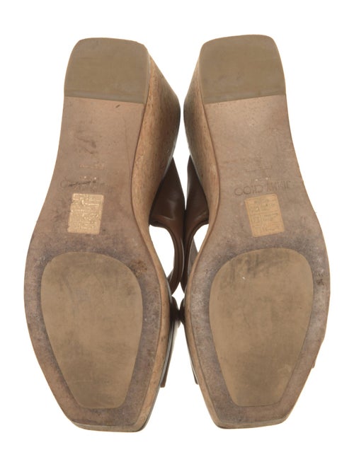 Jimmy Choo Leather Slides