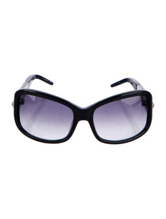 Jimmy Choo Kelli Strass/s Oversize Sunglasses