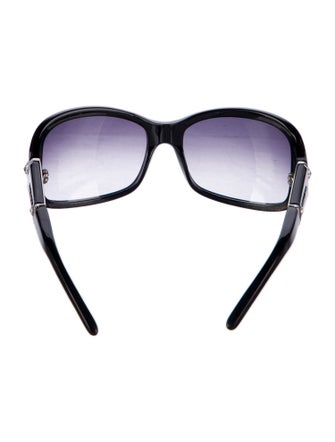 Jimmy Choo Kelli Strass/s Oversize Sunglasses
