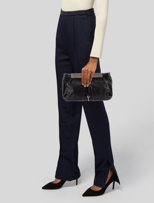 Jimmy Choo Leather Clutch