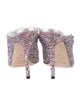 Jimmy Choo Glitter Patterned Mules