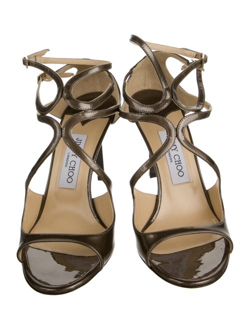 Jimmy Choo Patent Leather Sandals