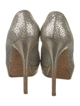 Jimmy Choo Glitter Glitter Accents Pumps