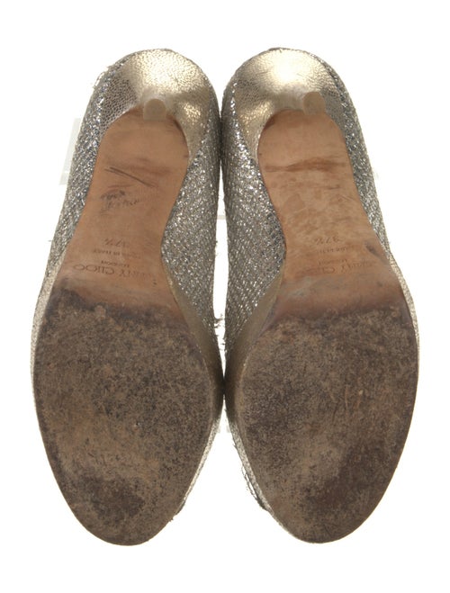Jimmy Choo Glitter Glitter Accents Pumps