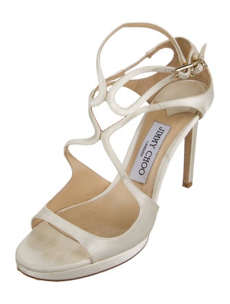 Jimmy Choo Satin Sandals