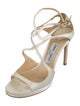 Jimmy Choo Satin Sandals