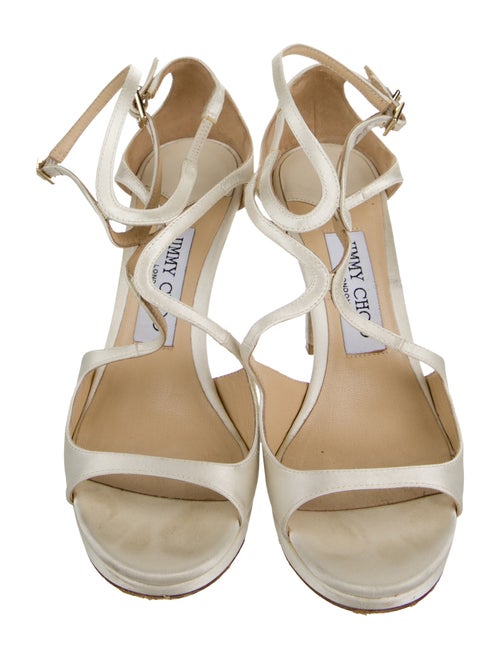 Jimmy Choo Satin Sandals