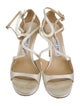 Jimmy Choo Satin Sandals