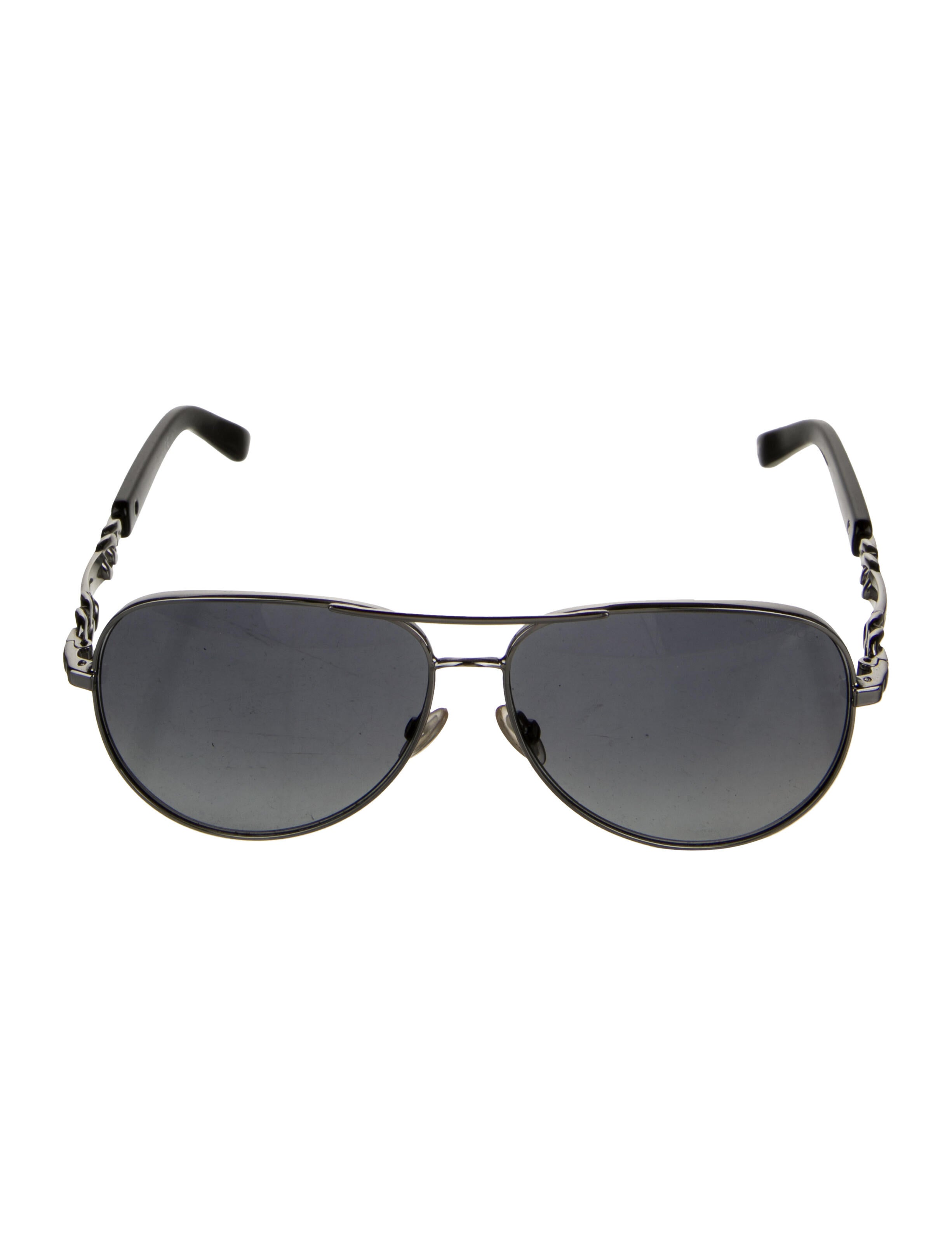 Jimmy Choo Aviator Gradient Sunglasses