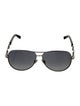 Jimmy Choo Aviator Gradient Sunglasses