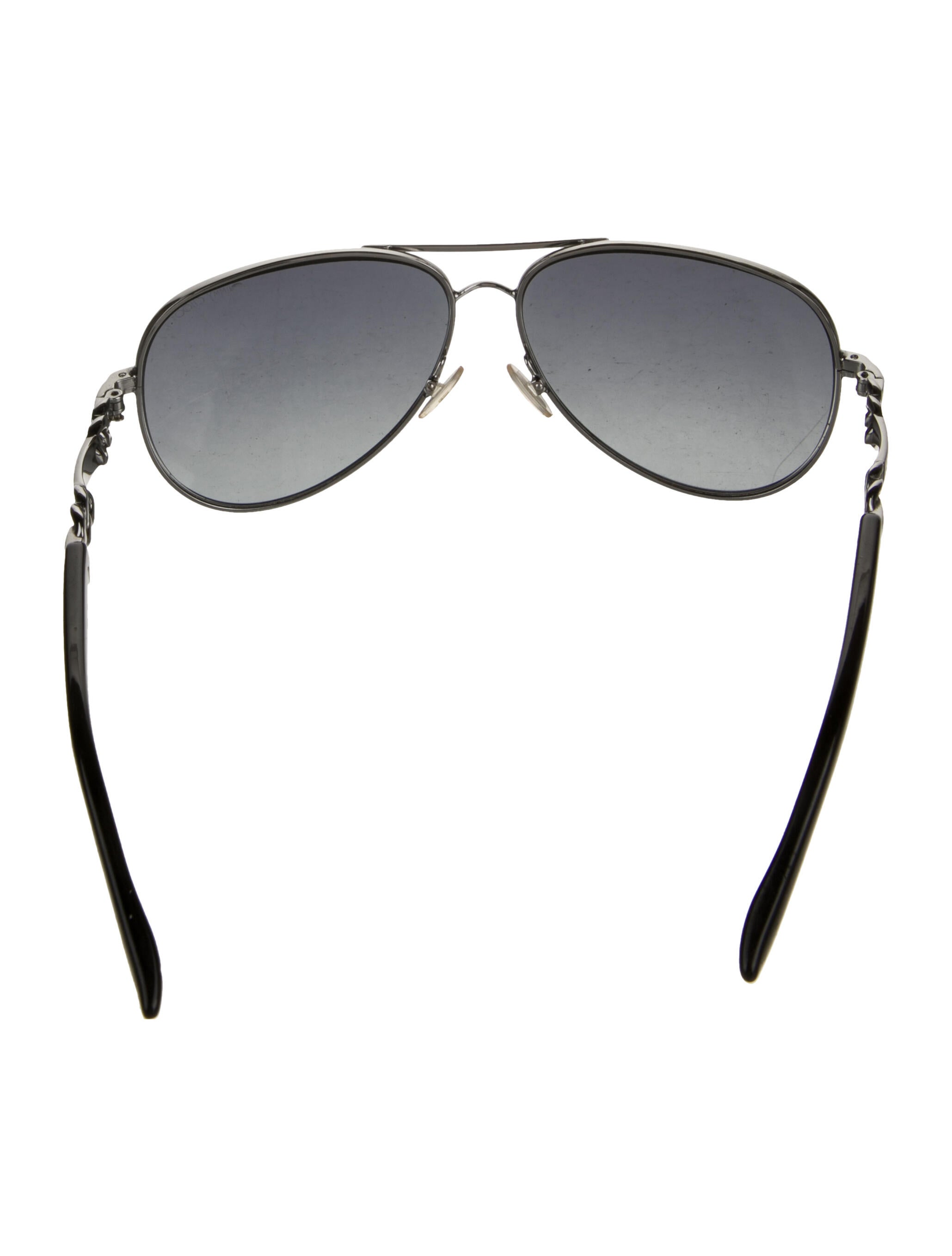 Jimmy Choo Aviator Gradient Sunglasses