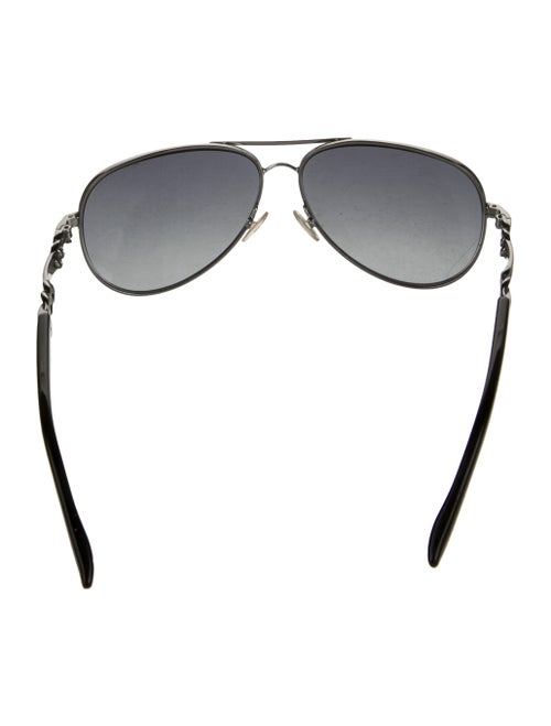 Jimmy Choo Aviator Gradient Sunglasses
