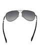 Jimmy Choo Aviator Gradient Sunglasses