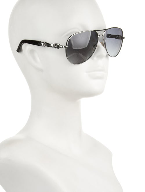 Jimmy Choo Aviator Gradient Sunglasses
